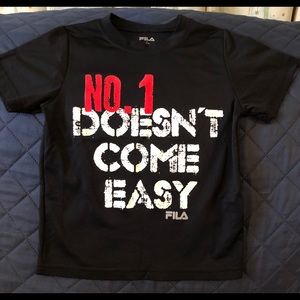 Boys size 7 Fila athletic shirt